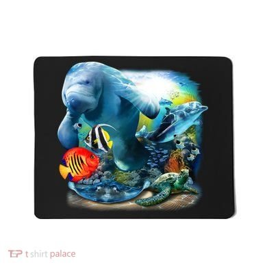 Sea Life - Classic Collage Mousepad
