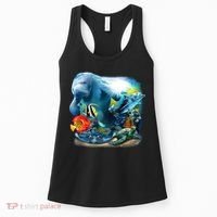 Sea Life - Classic Collage Women's Tank Top thumb 0