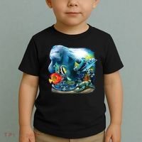 Sea Life - Classic Collage Toddler T-Shirt thumb 2
