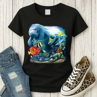 Sea Life - Classic Collage Women's T-Shirt thumb 3