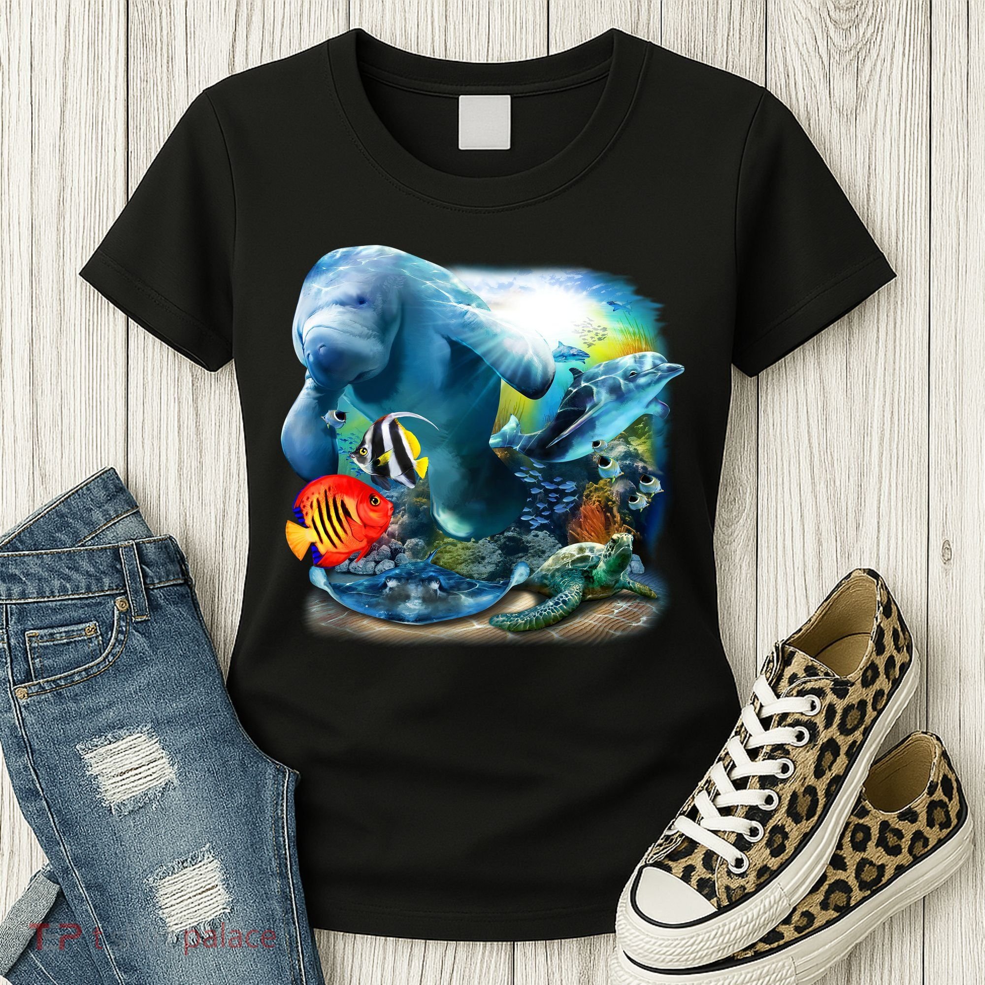 Sea Life - Classic Collage Women's T-Shirt
