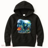 Sea Life - Classic Collage Kids Hoodie thumb 0