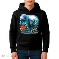 Sea Life - Classic Collage Kids Hoodie thumb 4