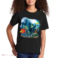 Sea Life - Classic Collage Kids T-Shirt thumb 2