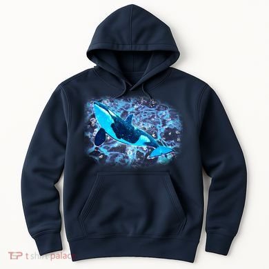 Sea Life Whale Hoodie