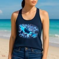 Sea Life Whale Women's Tank Top thumb 2