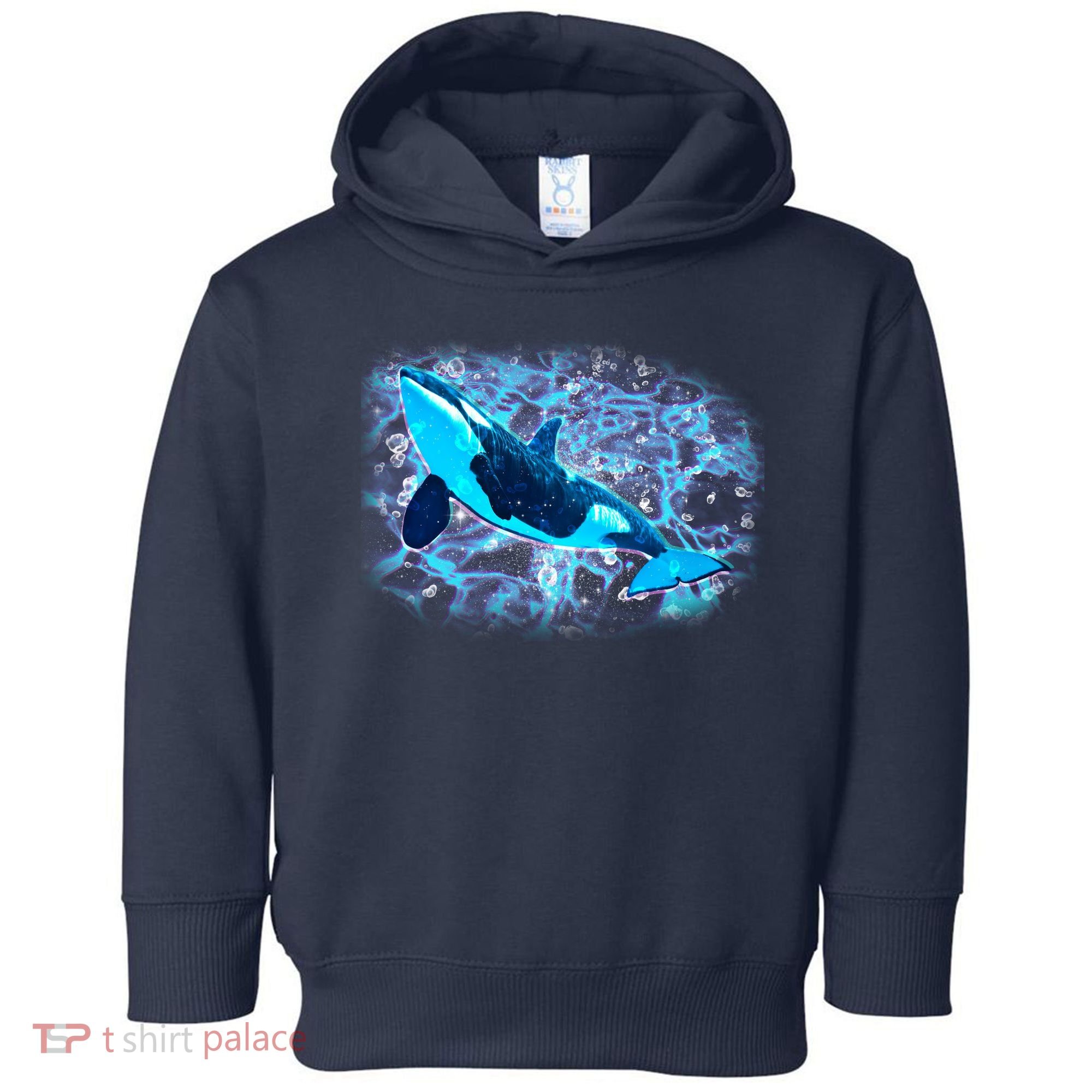 Sea Life Whale Toddler Hoodie