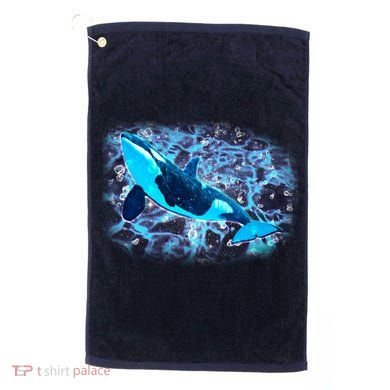 Sea Life Whale Golf Towel