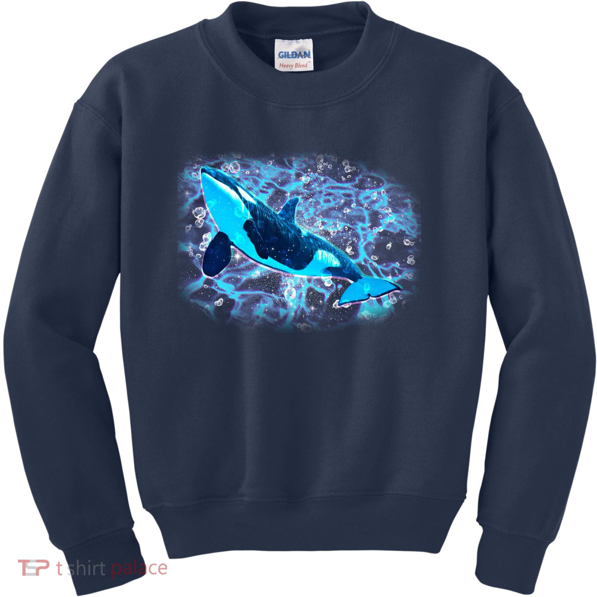 Sea Life Whale Kids Sweatshirt