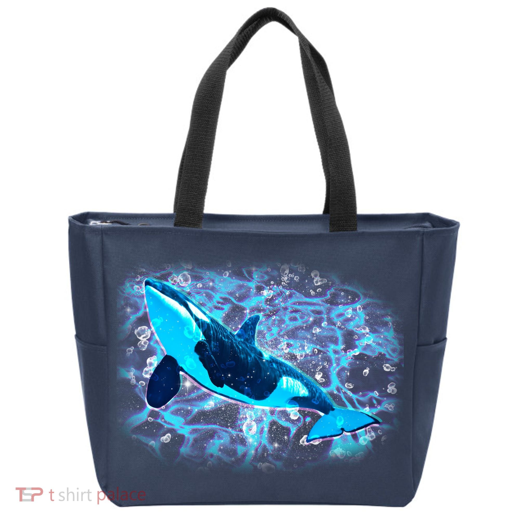 Sea Life Whale Tote Bag