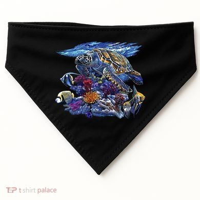Sea Turtle Life USA-Made Doggie Bandana