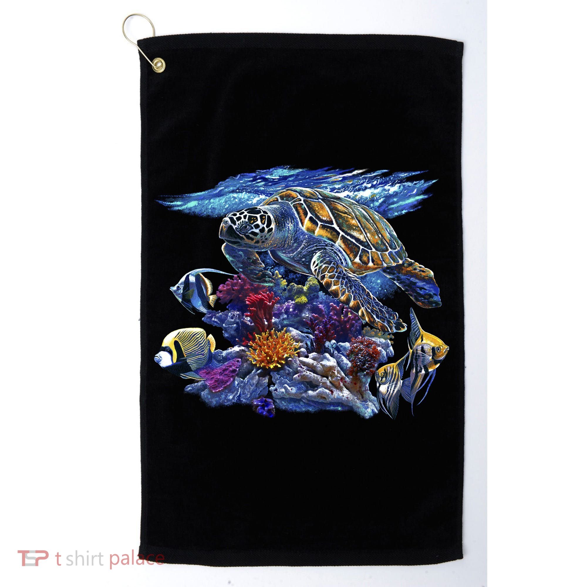 Sea Turtle Life Golf Towel