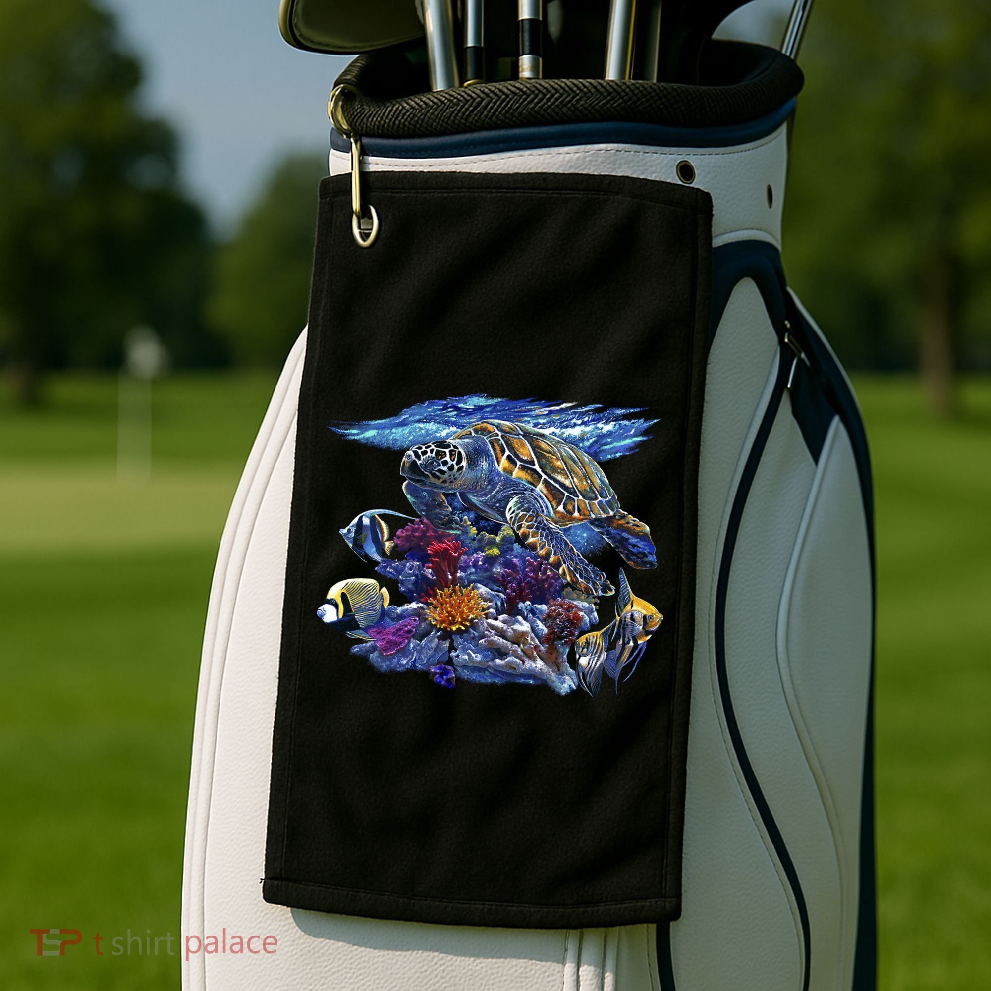 Sea Turtle Life Golf Towel