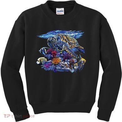 Sea Turtle Life Kids Sweatshirt