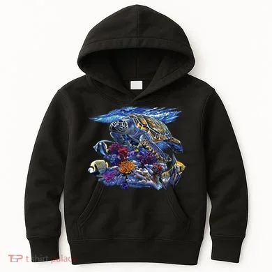 Sea Turtle Life Kids Hoodie