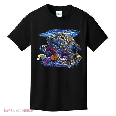 Sea Turtle Life Kids T-Shirt