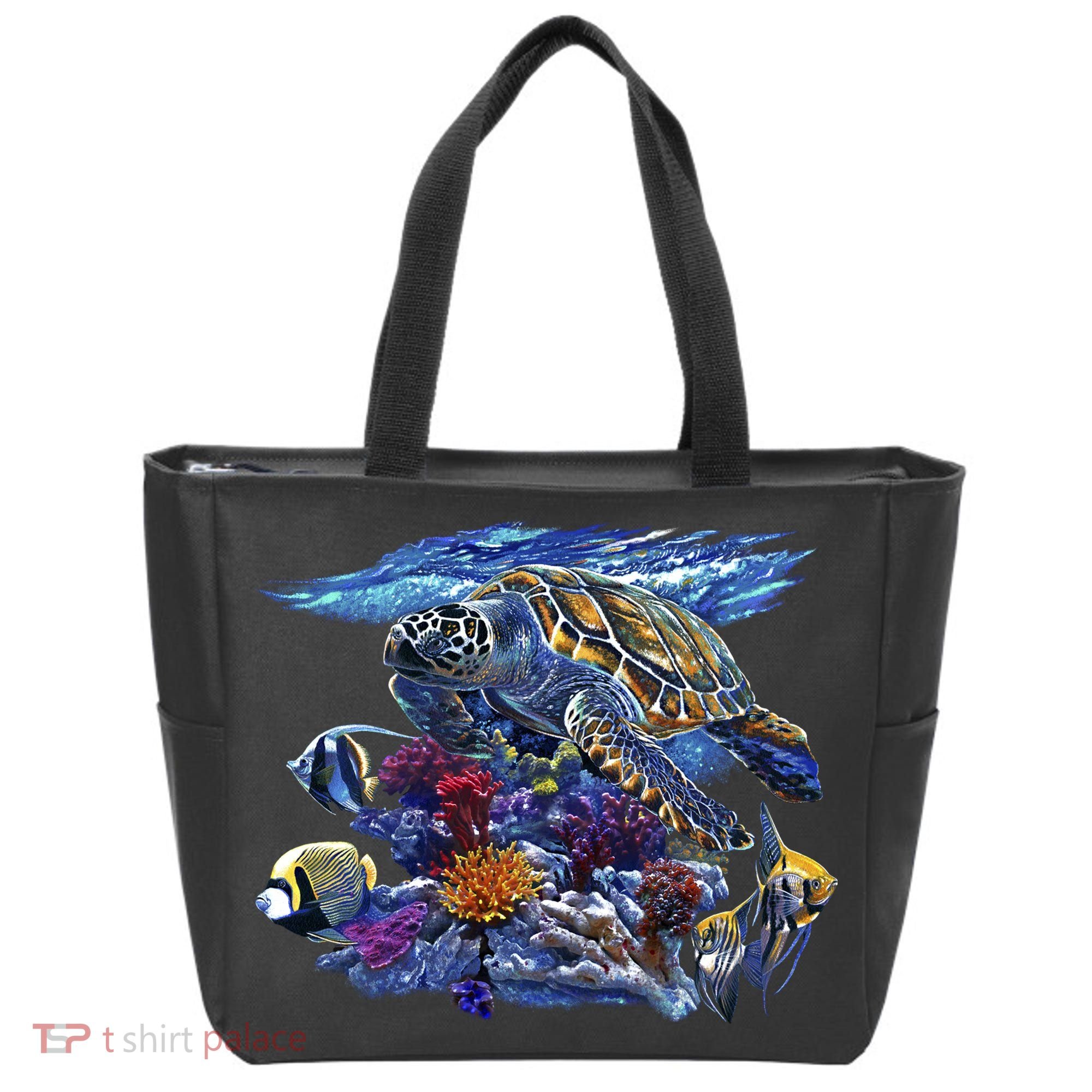 Sea Turtle Life Tote Bag