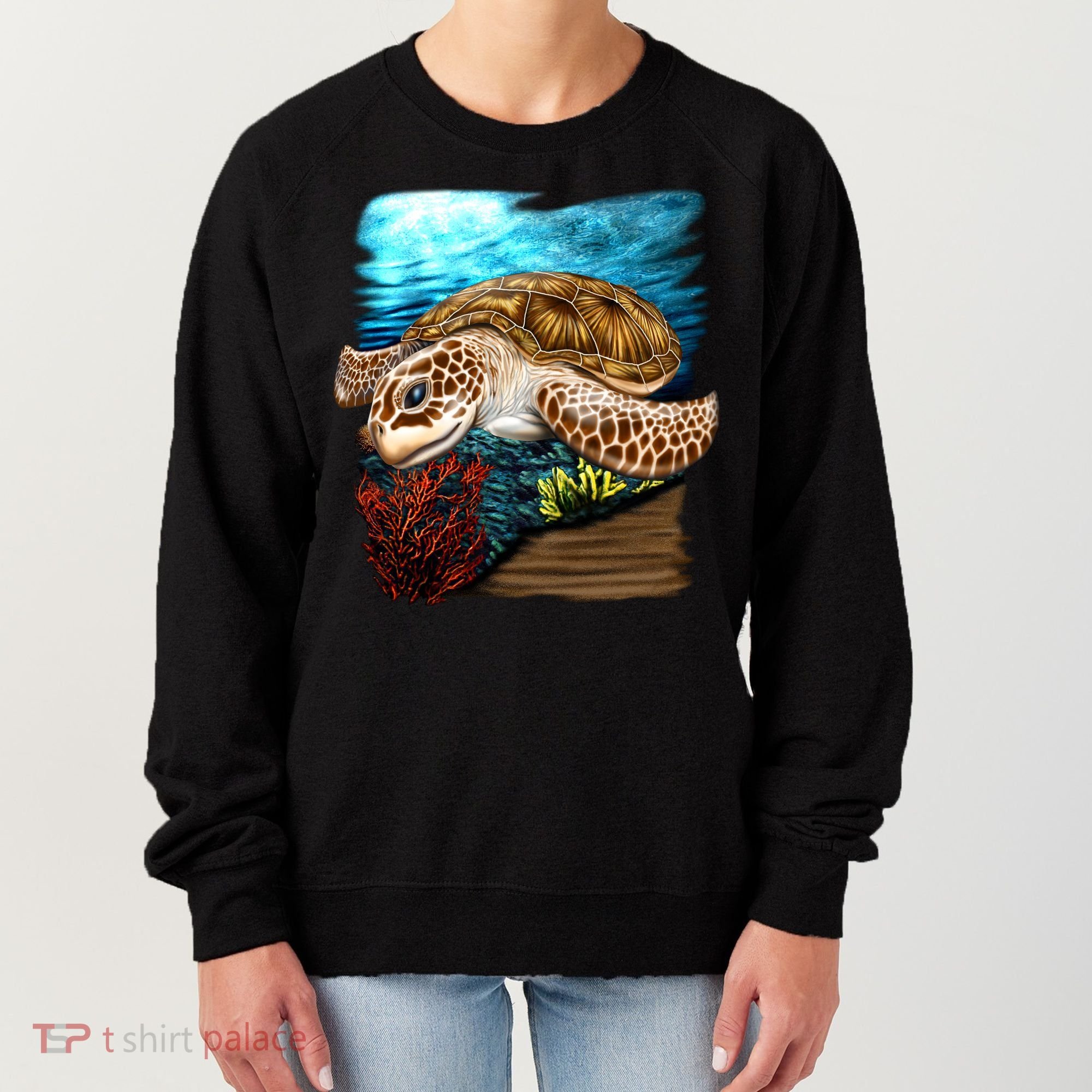 Sea Turtle Ocean Women's Sweatshirt
