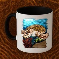 Sea Turtle Ocean Coffee Mug thumb 2