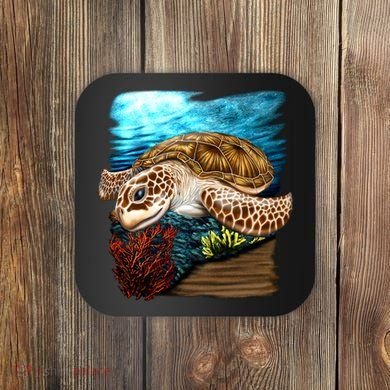 Sea Turtle Ocean Coaster