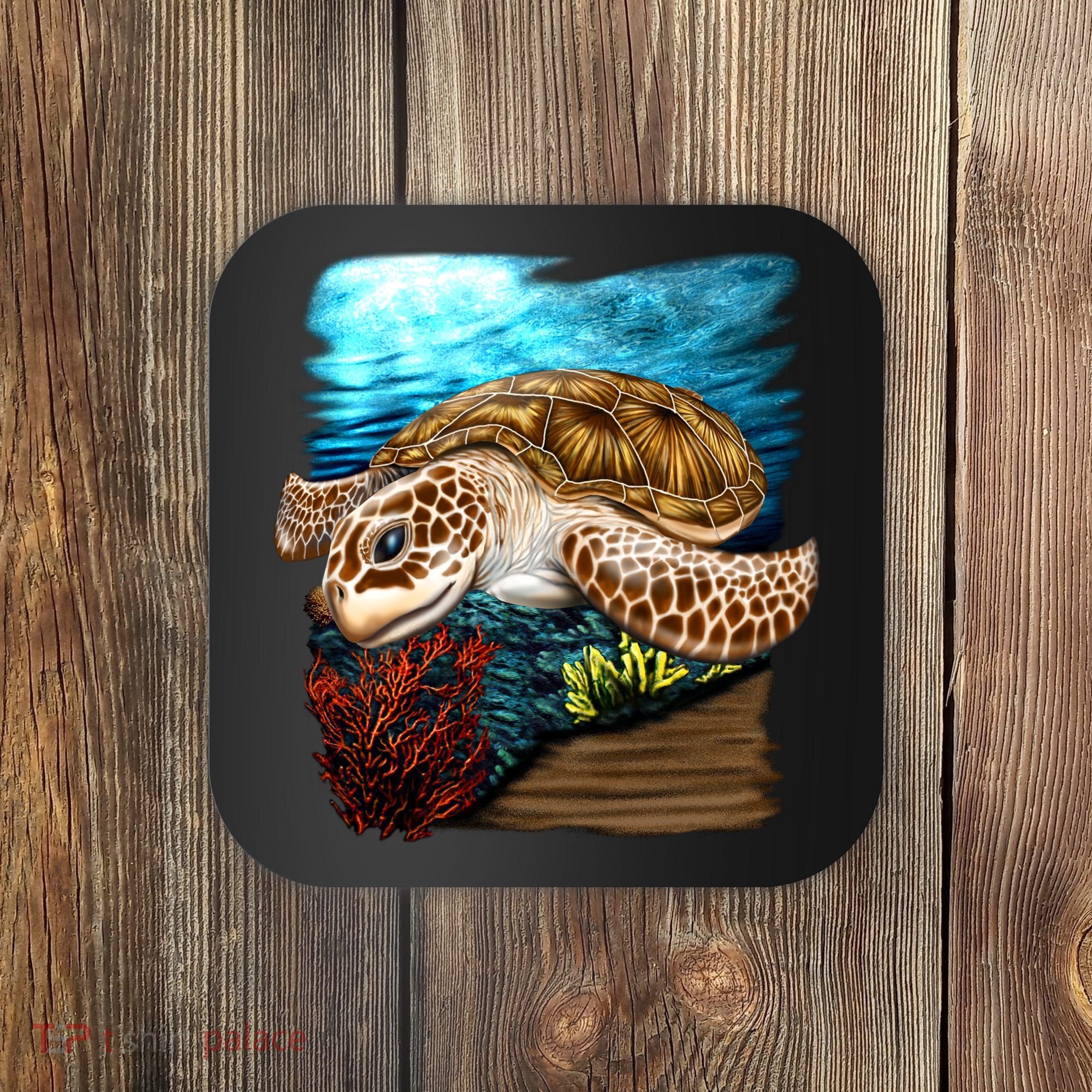 Sea Turtle Ocean Coaster