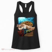 Sea Turtle Ocean Women's Tank Top thumb 0