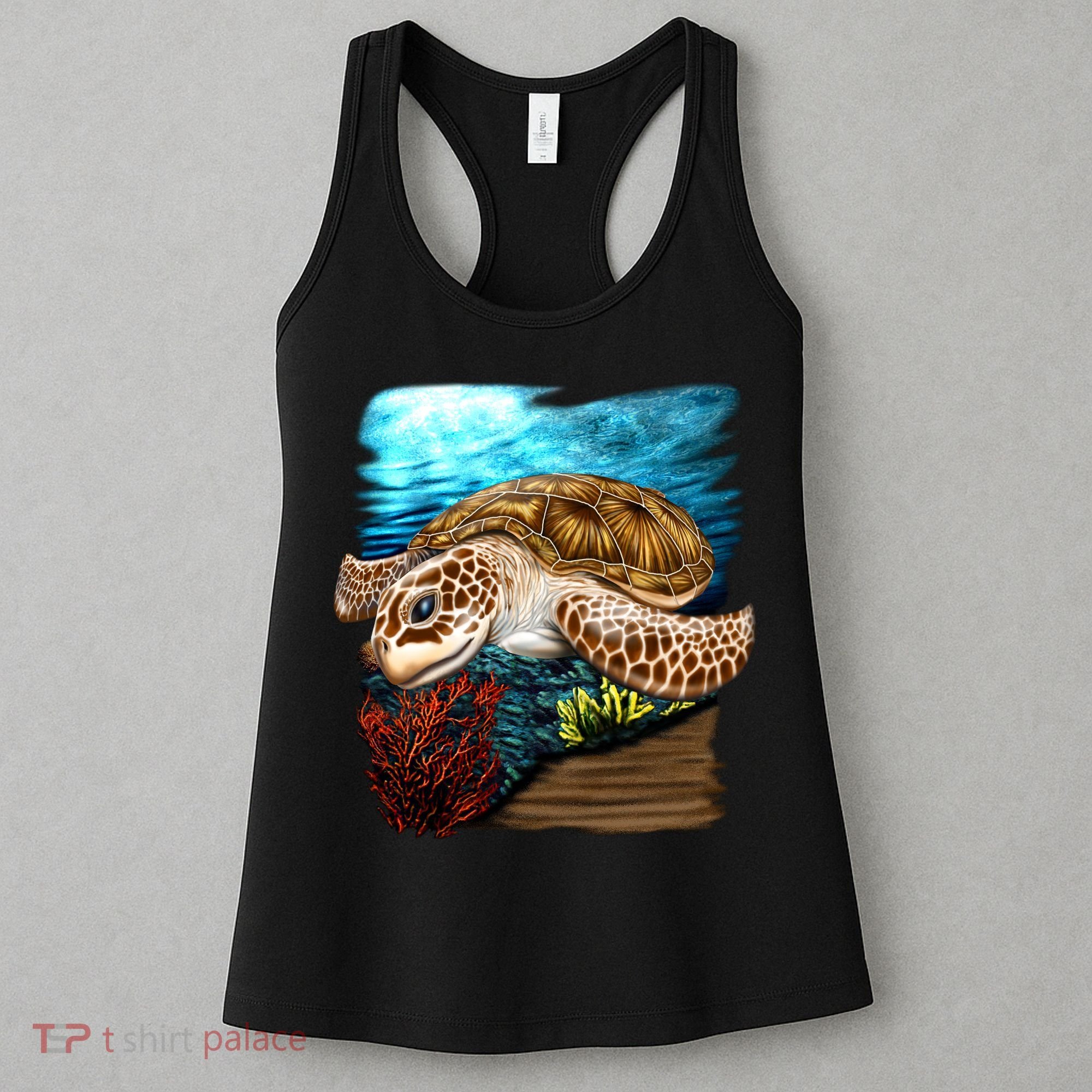 Sea Turtle Ocean Women's Tank Top