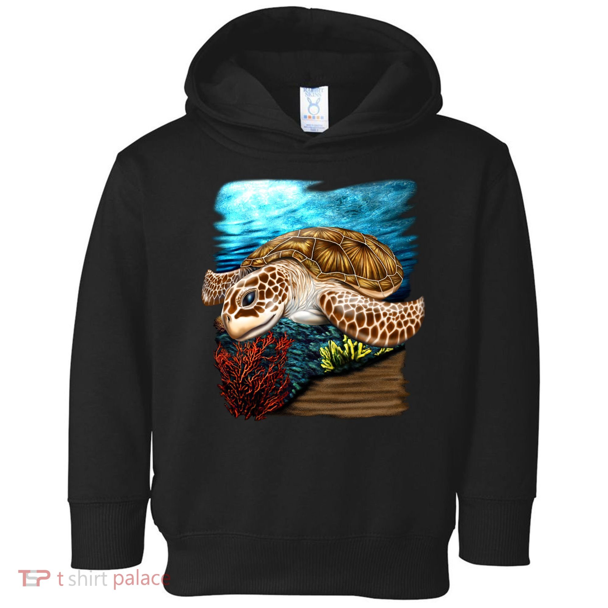 Sea Turtle Ocean Toddler Hoodie