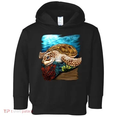 Sea Turtle Ocean Toddler Hoodie