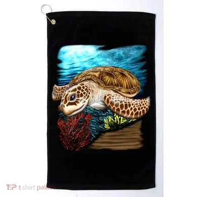 Sea Turtle Ocean Golf Towel
