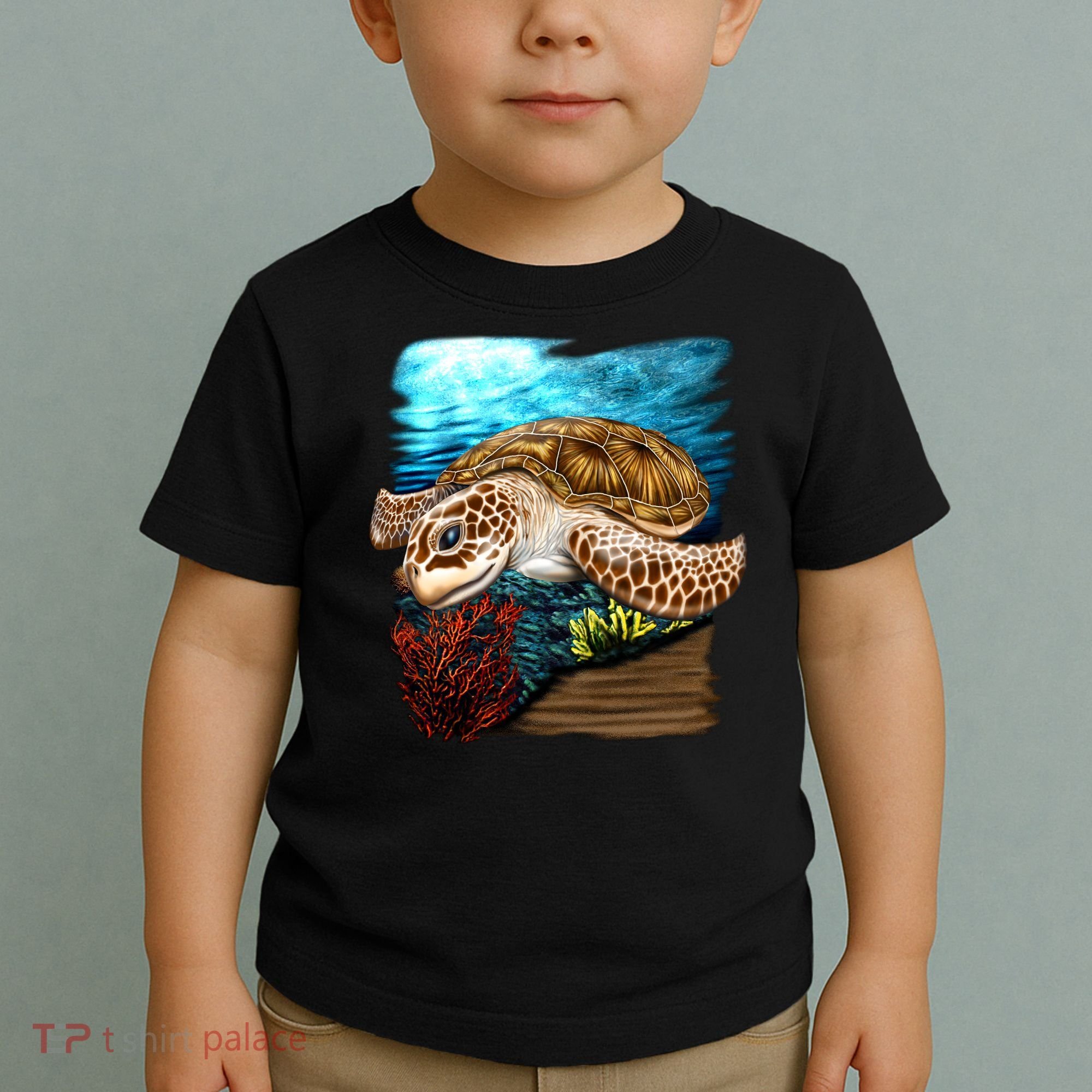 Sea Turtle Ocean Toddler T-Shirt