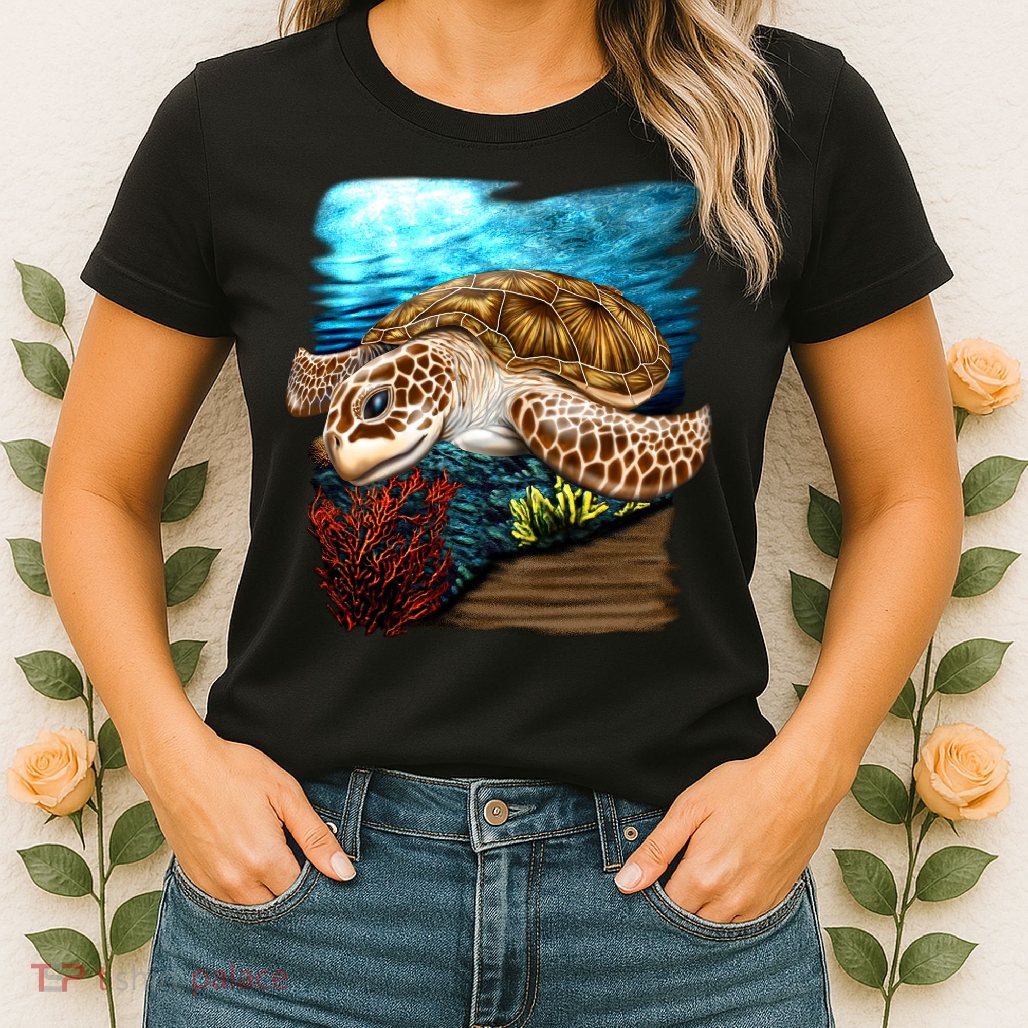 Sea Turtle Ocean Women's T-Shirt