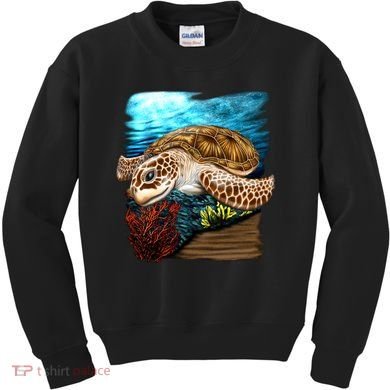 Sea Turtle Ocean Kids Sweatshirt