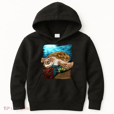 Sea Turtle Ocean Kids Hoodie