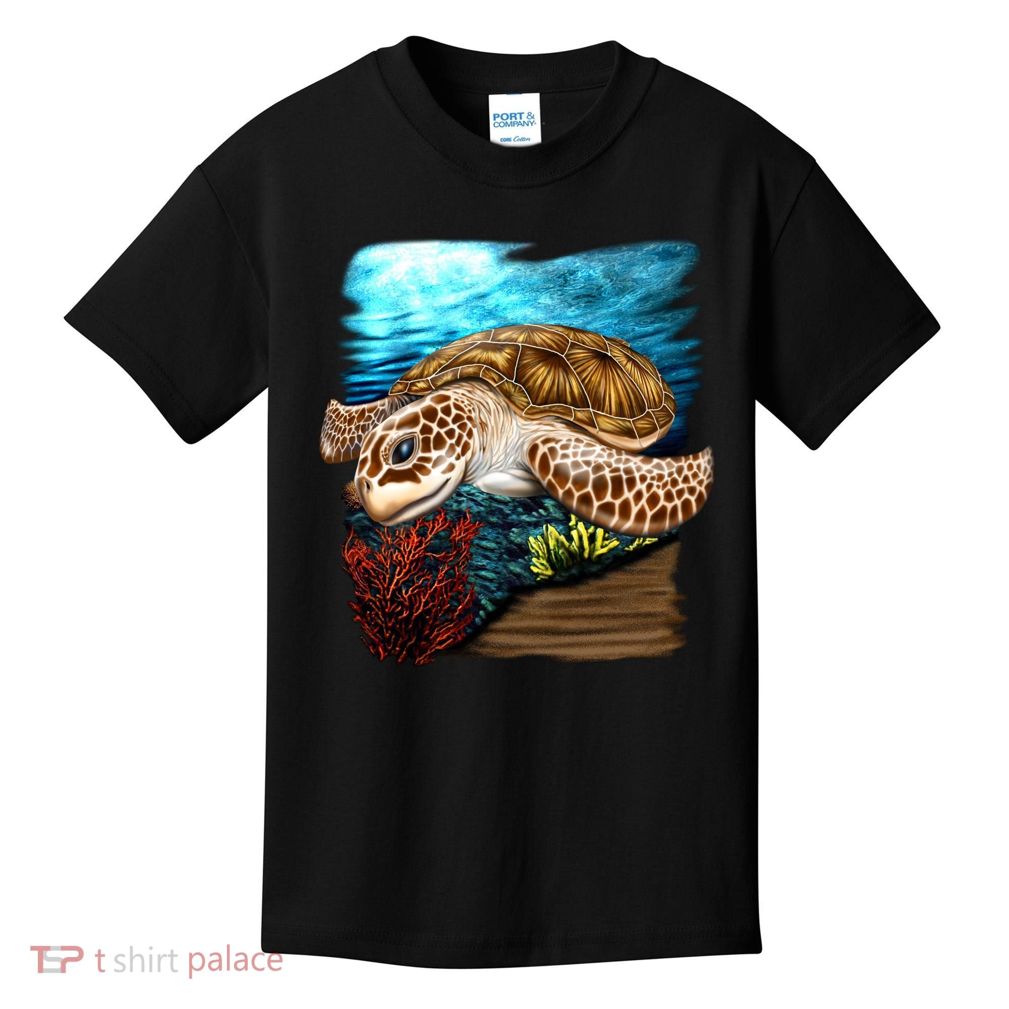 Sea Turtle Ocean Kids T-Shirt