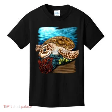 Sea Turtle Ocean Kids T-Shirt