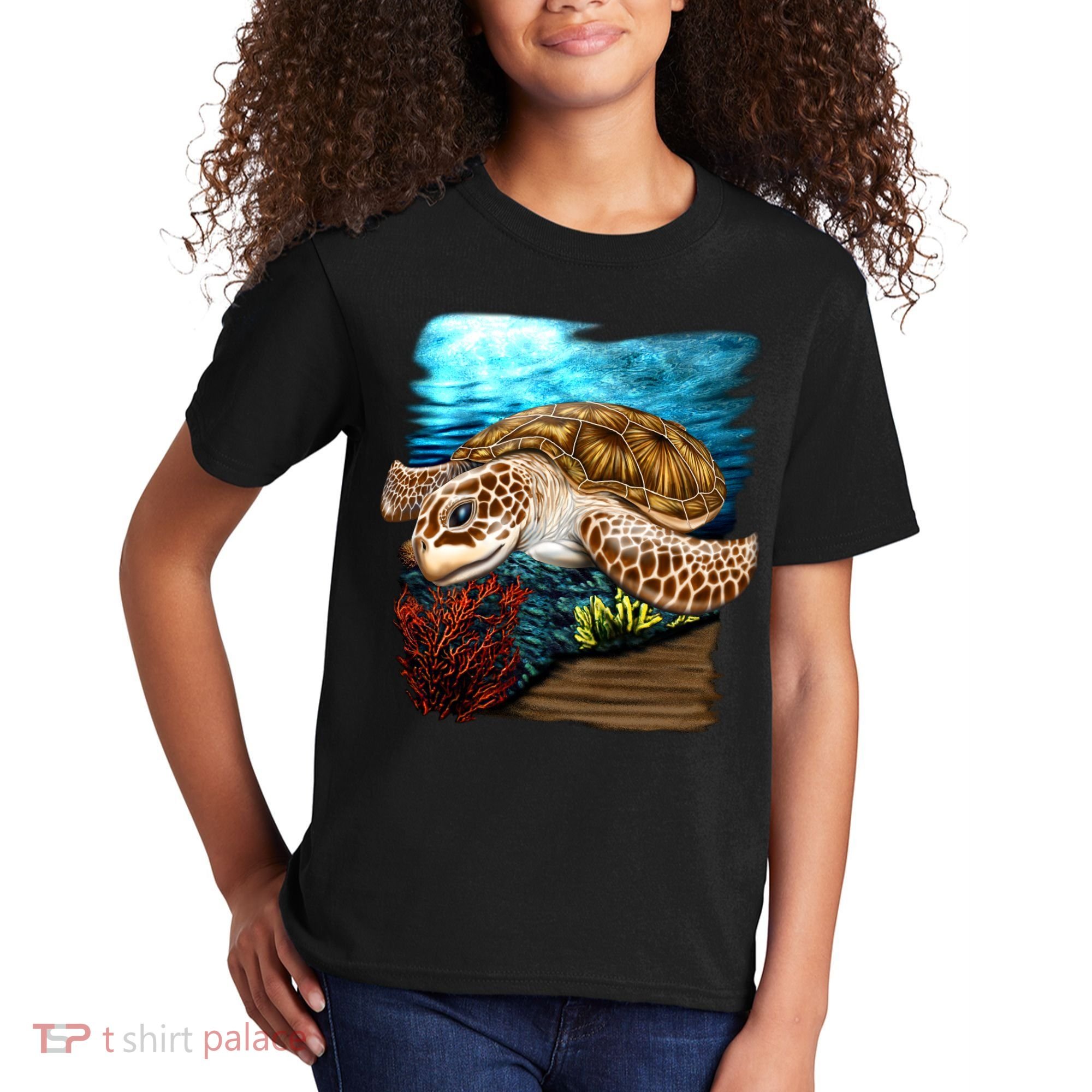 Sea Turtle Ocean Kids T-Shirt