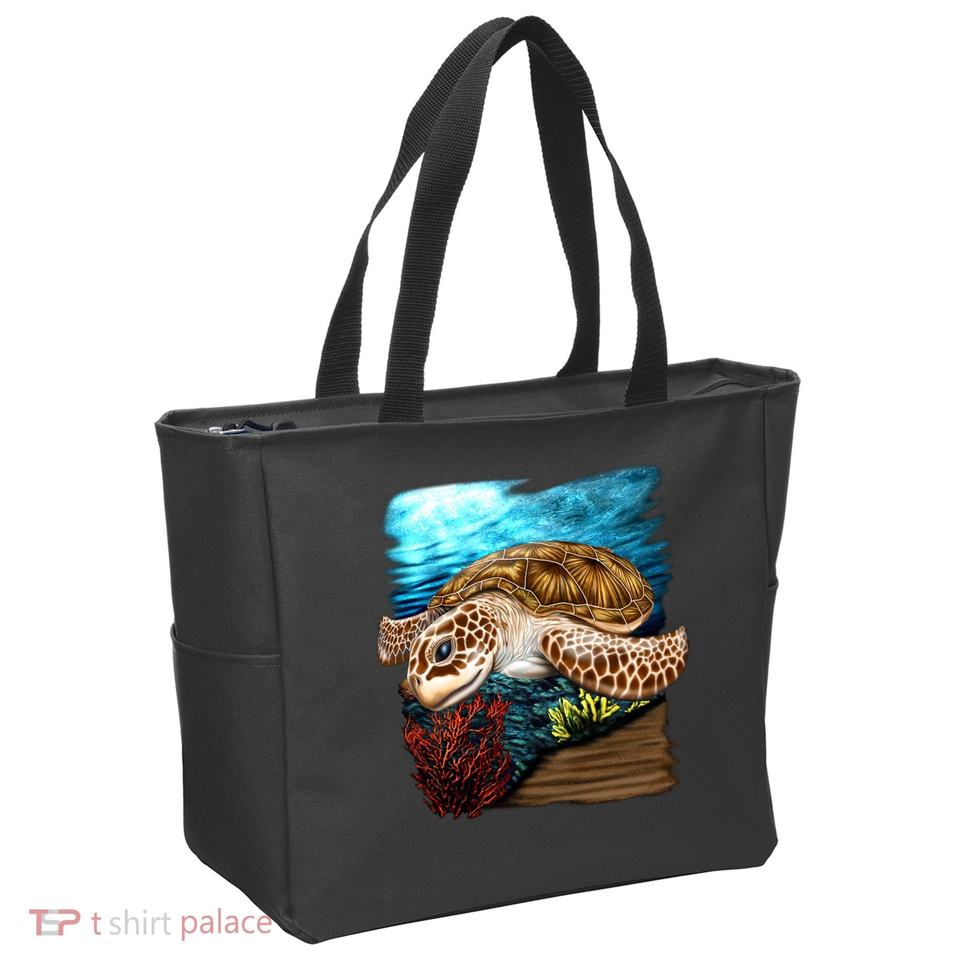 Sea Turtle Ocean Tote Bag
