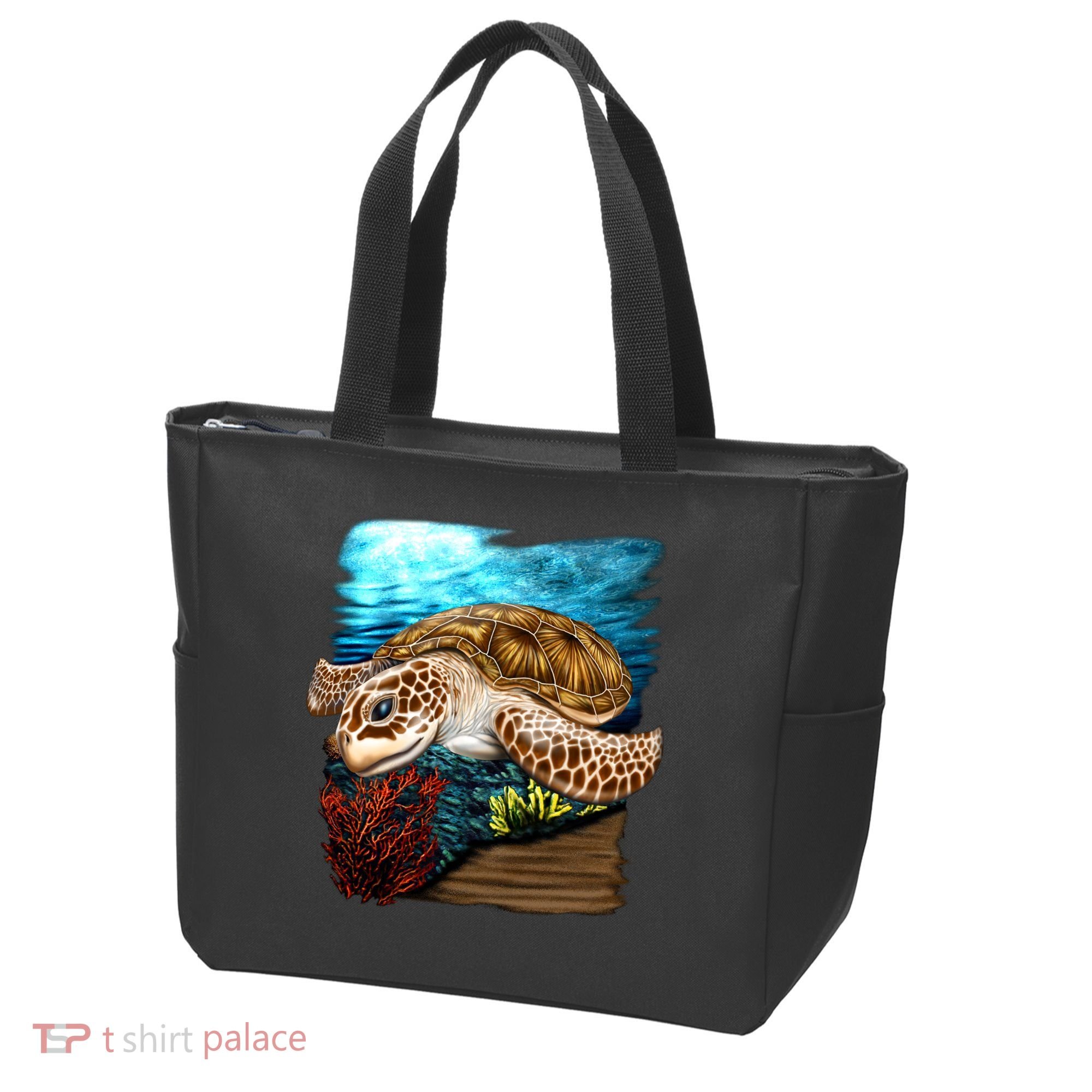 Sea Turtle Ocean Tote Bag