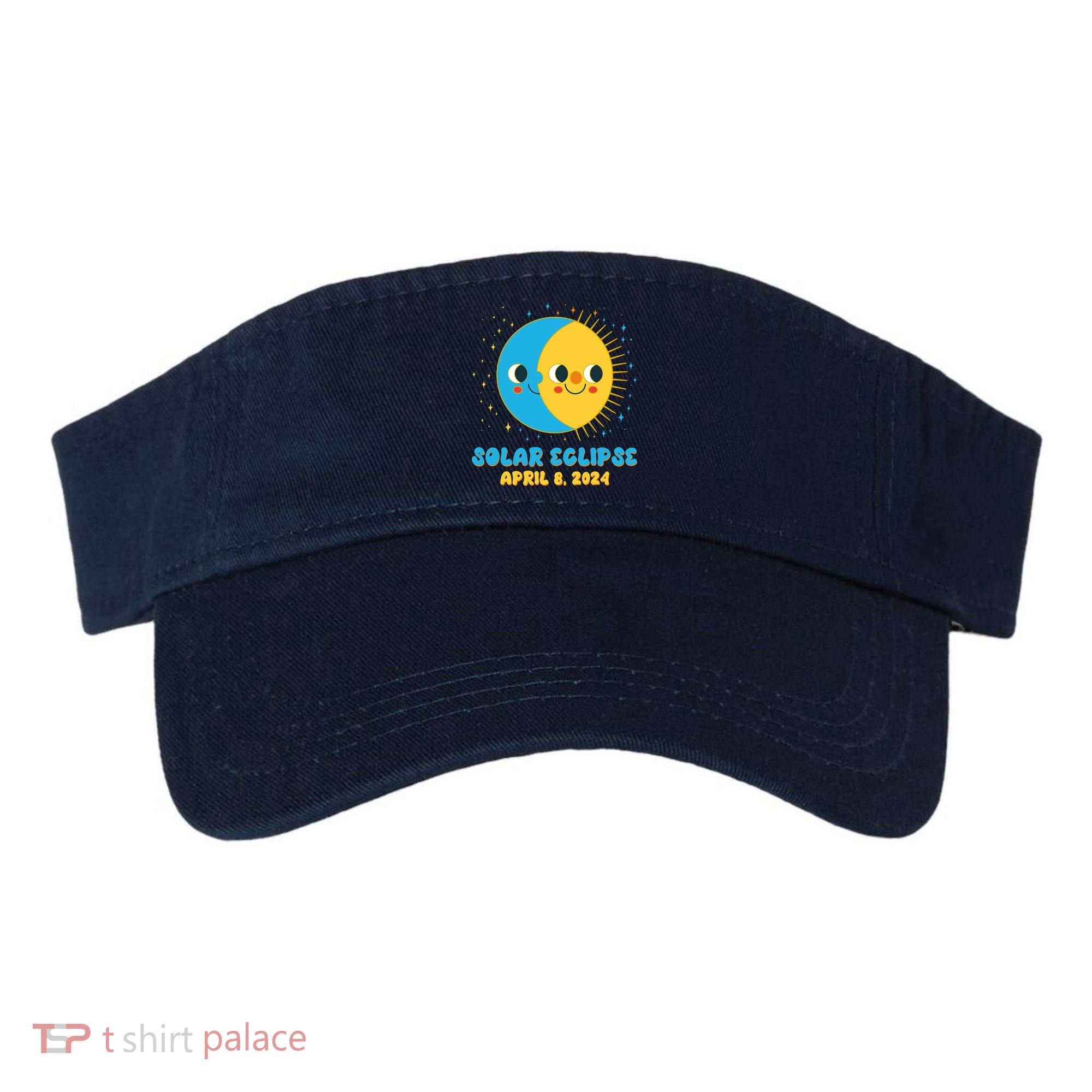 Solar Eclipse April 8 2024 Cute Moon And Sun Visor