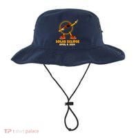 Solar Eclipse April 8 2024 Dabbing Sun Bucket Hat thumb 0