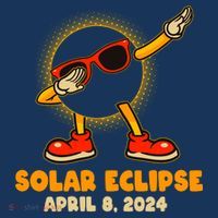 Solar Eclipse April 8 2024 Dabbing Sun Bucket Hat thumb 4