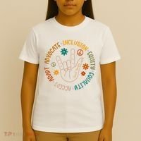 Special Education Autism Accept Equality Hippie T-Shirt thumb 4