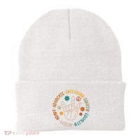 Special Education Autism Accept Equality Hippie Beanie thumb 0