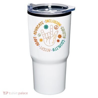 Special Education Autism Accept Equality Hippie Tumbler