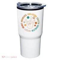 Special Education Autism Accept Equality Hippie Tumbler thumb 0