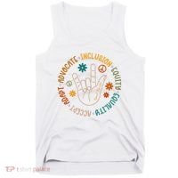 Special Education Autism Accept Equality Hippie Tank Top thumb 0