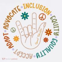 Special Education Autism Accept Equality Hippie Women's T-Shirt thumb 6