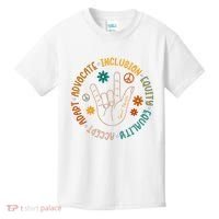 Special Education Autism Accept Equality Hippie Kids T-Shirt thumb 0