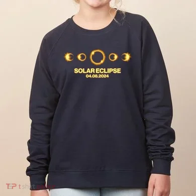 Solar Eclipse April 08 2024 Women's Sweatshirt